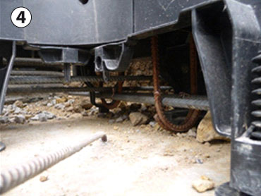 Ferraillage de la structure piscine Tradipool PPP Ferraillage de la structure piscine Tradipool PPP